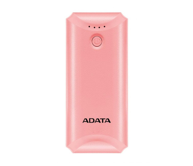 ADATA Power Bank P5000 (5000 mAh, różowy) - 546274 - zdjęcie